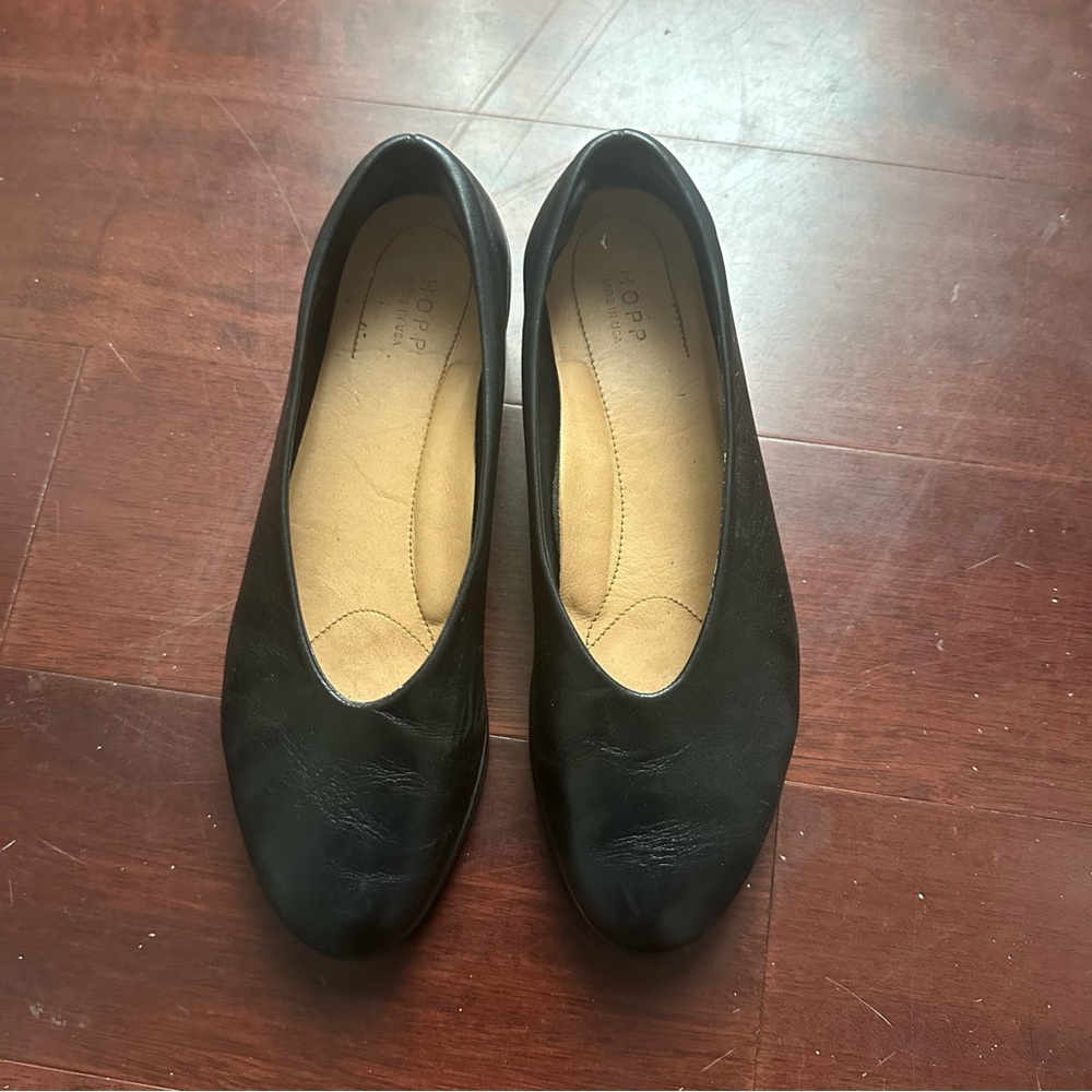 Comfortable Black Women's Flats - Classic Slip-On